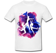 Tricou &amp;quot; Hip hop dance painting &amp;quot; foto