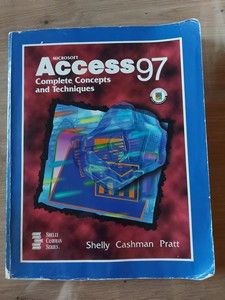 Access 97 Complete Concepts and Techniques- Shelly Cashman Pratt foto