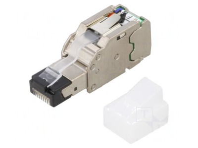 Mufă RJ45 Cat 5e Ecranat 8p4c 5.8-9mm foto