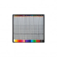 Creioane 24 culori in cutie de metal Marco Raffine 7100-24TN foto