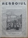 Cumpara ieftin Ziarul Resboiul, nr. 126, 1877, 2 gravuri, bulgarii din Sistov si rusi cu prinsi