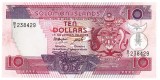 Insulele Solomon 10 Dolari 1986 P-15 Seria 238429