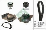 INA 530 0440 30 Set pompa apa + curea dintata