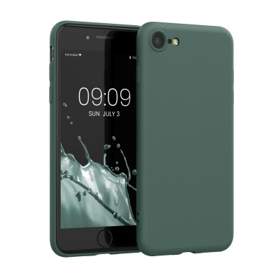 Husa pentru Apple iPhone 8 / iPhone 7 / iPhone SE 2, Silicon, Verde, 49979.166, kwmobile foto