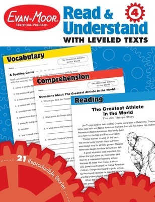 Read &amp;amp; Understand with Leveled Texts, Grade 4 foto