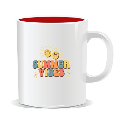 Cana personalizata cu mesaje de vara, Summer Vibes 8 foto