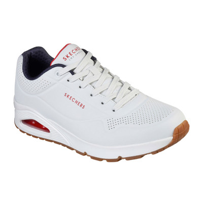 Skechers Uno - STAND ON AIR - white-navy-red - 44 foto