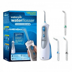 Irigator / Dus Bucal, Waterpik, WP-450, fara fir, 4 Varfuri Incluse, 2 Trepte, Rezevor 210ml, 1450 oscilatii/min foto