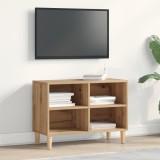 VidaXL Dulap TV, stejar artizanal, 69,5x30x50 cm, lemn prelucrat