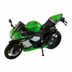 Motocicleta Kawasaki Ninja ZX-10R 2009, scara 1:18, Verde foto