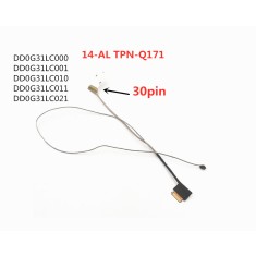 Cablu video LVDS Laptop, HP, Pavilion 14-AL, 14-AV, TPN-Q171, DD0G31LC000, DD0G31LC001, DD0G31LC010, DD0G31LC011, DD0G31LC021, 30 pini