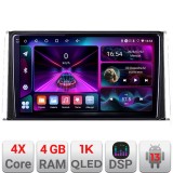 Navigatie Toyota Auris 2017- A-AURIS 4+64 InCell Display 1K Android Waze USB Navigatie Internet Youtube Radio