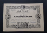 Actiune 1945 Sibiu , Soc. de comert Ilie Floasiu / actie / titlu / actiuni