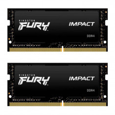 Memorie laptop Kingston FURY Impact 16GB (2x8GB) DDR4 3200MHz CL20 Dual Channel Kit foto