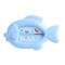 Termometru pentru baie, flippy, plutitor, rezistent la apa, multifunctional, model peste, 15.5x9.5x2 cm, albastru