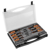 Set surubelnite si biti 27 piese NEO TOOLS, maner ergonomic