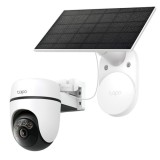 Solar Cam 2K Pan Tilt (2-Cam Kit) HB112, 1 2.8 CMOS Sensor, 2A 850nm IR LED, 2A LED(Color Temperature: 3000K), Pan Mechanical Range: 340 (360 Pan Cove