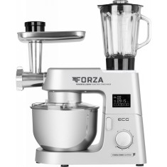 RESIGILAT - Robot de bucatarie ECG FORZA 5500 Giorno Argento, 1500 W, 6,5