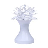 Cumpara ieftin Lampa rotativa in forma de floare Lotus cu Leduri multicolore