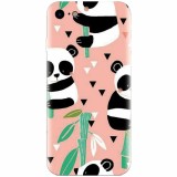 Husa silicon pentru Apple Iphone 5 / 5S / SE, Baby Panda 001