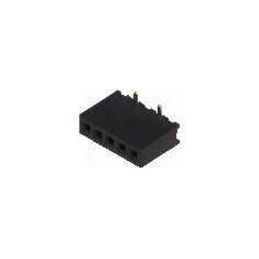 Conector 5 pini, seria {{Serie conector}}, pas pini 1.27mm, CONNFLY - DS1065-02-1*5S8BS1