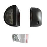 Lampa auto BestAutoVest pentru numar camion set de 2 buc partea Dreapta si Stanga 12V 24V 90x55x60mm carcasa alba Kft Auto, AutoLux