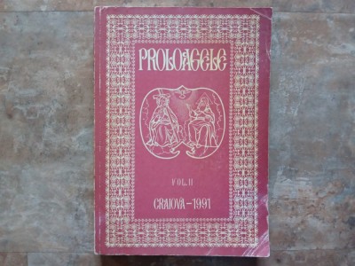 PROLOAGELE , volumul 2 - Nestor Vornicescu, 1991 foto