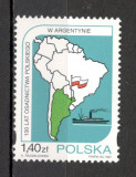 Polonia.1997 100 ani asezarilor poloneze din Argentina MP.323, Nestampilat