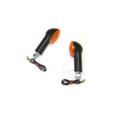 MBS Set semnalizari JMP Cateye, 12V/21W, brat lung, prindere M10, negru, Cod Produs: 7050719MA