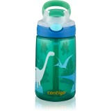 Contigo Gizmo Flip sticla pentru apa pentru copii Jungle Dino 420 ml