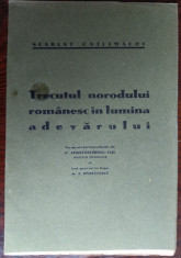 SCARLAT CALLIMACHI-TRECUTUL NORODULUI ROMANESC...1935/3 GRAVURI AUREL MARCULESCU foto