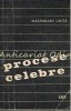 Procese Celebre - Maximilian Jacta (1969, Bucuresti) Carte Drept, 215 pagini