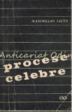 Cumpara ieftin Procese Celebre - Maximilian Jacta (1969, Bucuresti) Carte Drept, 215 pagini