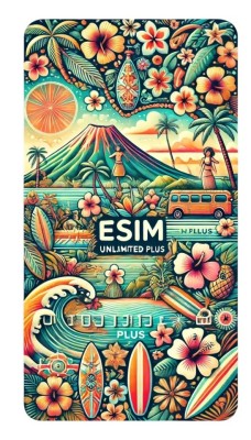 eSIM Hawaii, Unlimited Plus, 30 Days foto