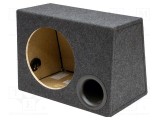 Carcasă difuzor BASSER MDF melanj negru 300mm &Oslash; orificiu 282mm