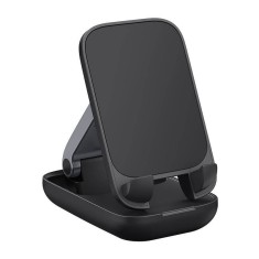 Suport de birou pentru telefon Baseus Seashell negru foto