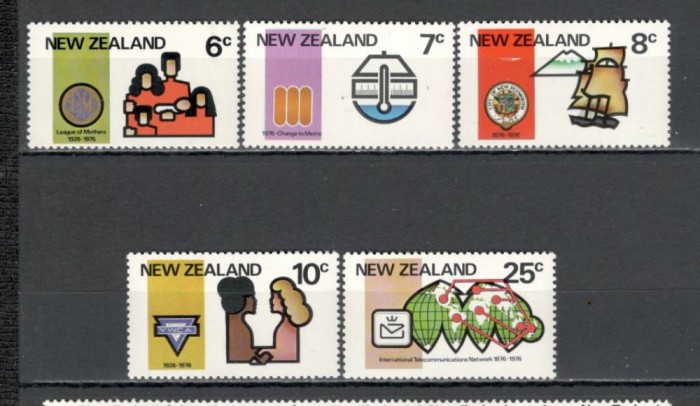 Noua Zeelanda.1976 Aniversari si evenimente SN.82