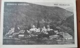 Carte postala, Manastirea Suzana, Maneciu Ungureni, 1939