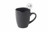 SET 3 CANI CERAMICA, 354 ML, CALYPSO