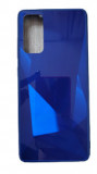 Husa silicon si acril cu textura diamant Samsung Galaxy S20 , Albastru