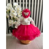 Cumpara ieftin Rochita Botez Ann, Fluturi, Rosu si Alb - DPH69