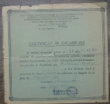 Certificat de incadrare// Ministerul Transporturilor, promovarea soferilor, 1964