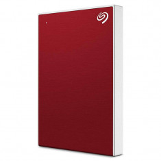 Hard disk extern Seagate Backup Plus Slim 2TB 2.5 inch USB 3.0 Red foto