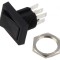 Rocker Switch ON-ON 3A/125VAC 3A/28VDC - Black