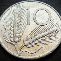 Moneda 10 LIRE - ITALIA, anul 1972 * cod 3113