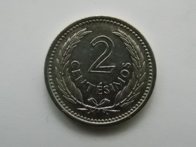 2 CENTESIMOS 1953 URUGUAY foto