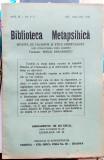 Biblioteca Metapsihica Anul III Numerele 4-5 Decembrie 1935 - Ianuarie 1936