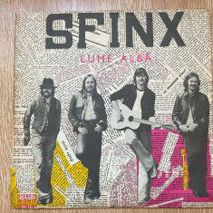 Sfinx lume alba 1975 disc vinyl lp muzica progresiv hard rock STM EDE 01113 VG