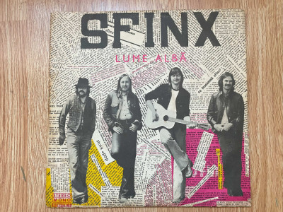 Sfinx lume alba 1975 disc vinyl lp muzica progresiv hard rock STM EDE 01113 VG foto