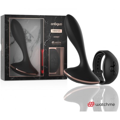 ANBIGUO - WATCHME REMOTE CONTROL VIBRATOR ANAL PLUG VERNET foto